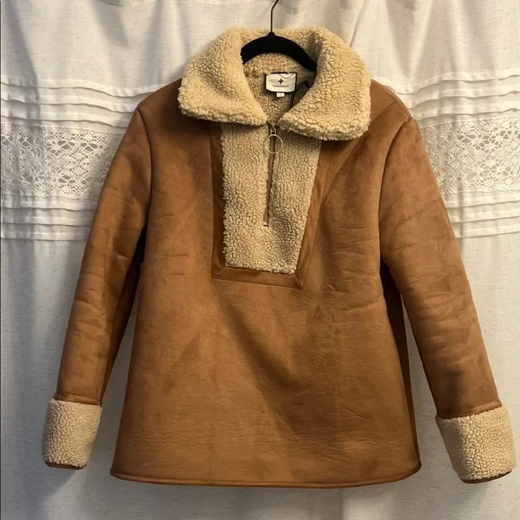 Tuckernuck Stella Shearling Jacket - Picture 1 of 5